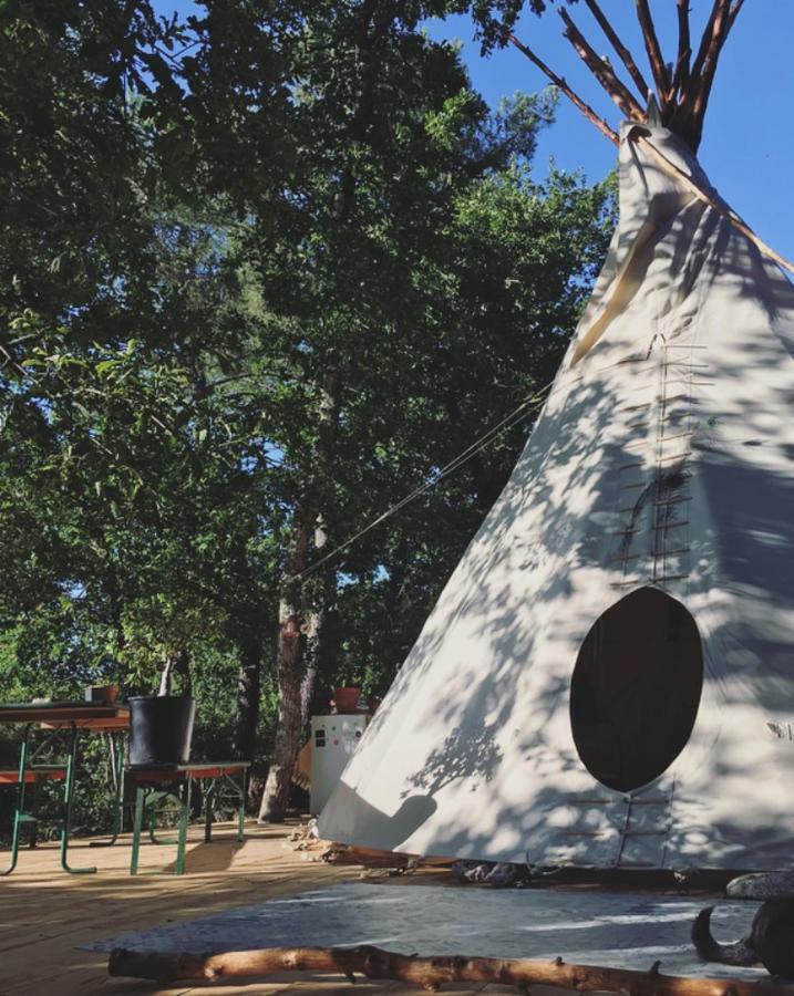 Tipi Lodge Dans La Foret Mimizan Luaran gambar