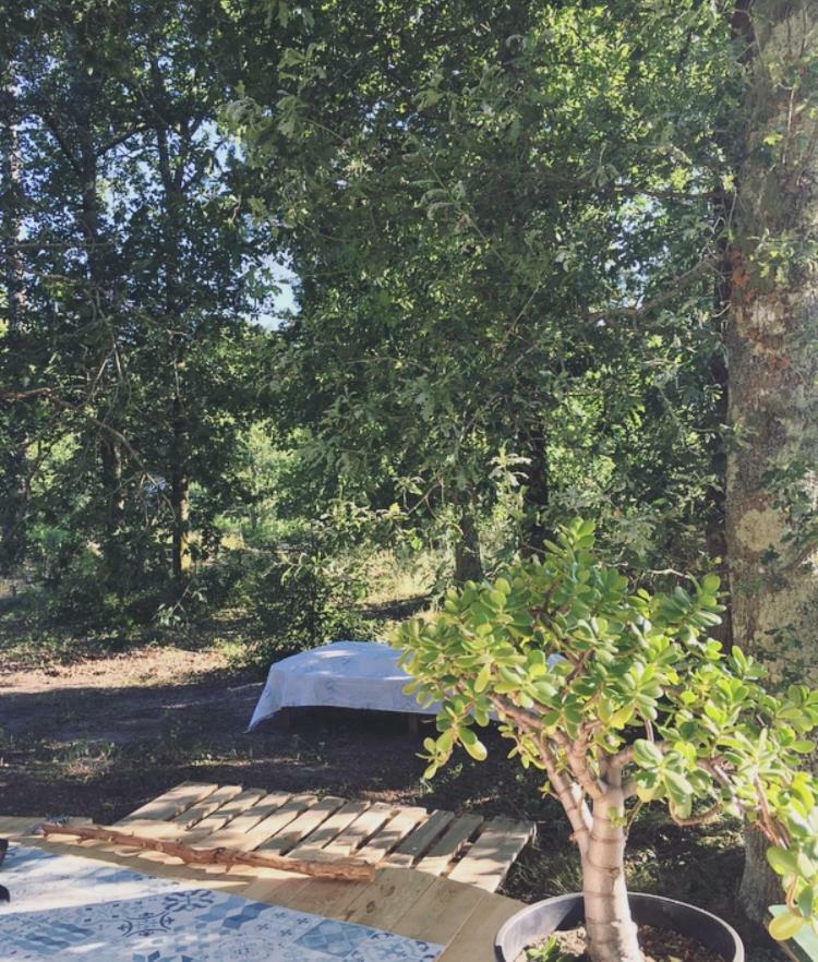 Tipi Lodge Dans La Foret Mimizan Luaran gambar