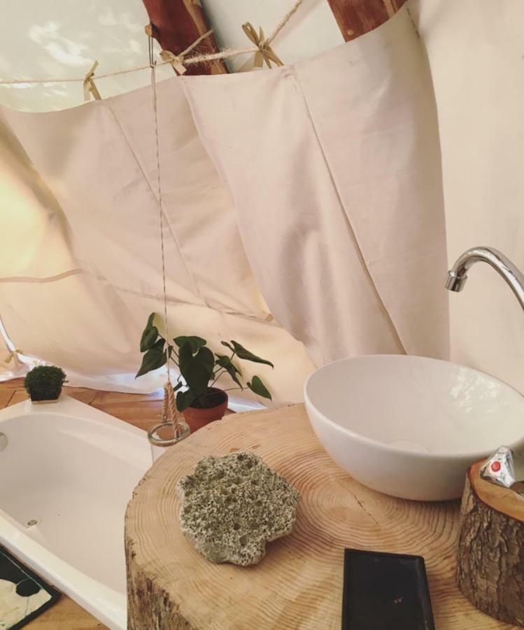 Tipi Lodge Dans La Foret Mimizan Luaran gambar