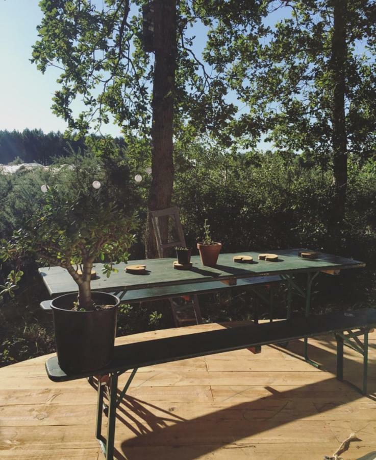 Tipi Lodge Dans La Foret Mimizan Luaran gambar