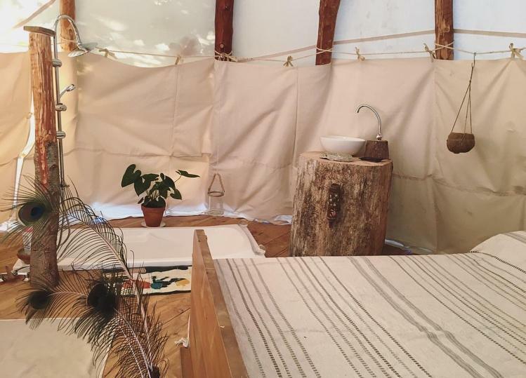 Tipi Lodge Dans La Foret Mimizan Luaran gambar