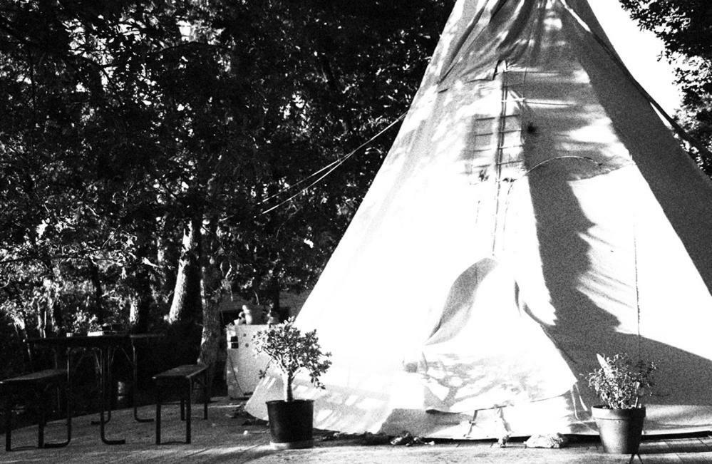 Tipi Lodge Dans La Foret Mimizan Luaran gambar
